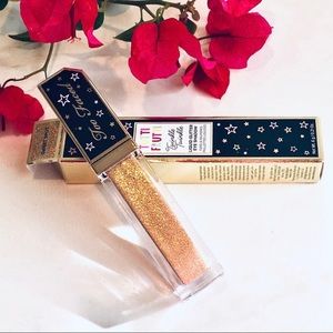 Too Faced 💛 Tutti Frutti Liquid Glitter Eyeshadow - Lemon Zest